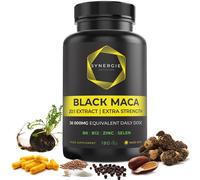 Black Maca di Synergie Nutrition - 1800 mg di estratto di radice di Maca Nera 20