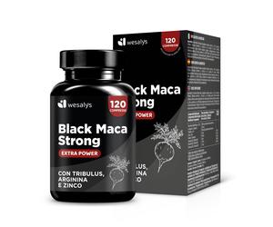 Black Maca Strong WESALYS® - Maca Nera Puruviana Energizzante e Tonifi