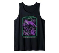 Black Magic Animal Rescue Purple Retro Funny Adult Humor Canotta