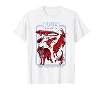 Black Magic Animal Rescue Red Retro Funny Adult Humor Maglietta