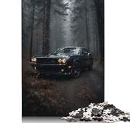 Black Mamba in The Mist Puzzle Impossible 1000Pcs Decorazione Per La Casa. Rilassamento E Intelligence Per Adulti E Ragazzi Da 14 Anni 1000pcs (38x26cm)