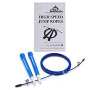 Black Mountain Speed Jump Rope Cable, Unisex, Products Speed Jump Rope Cable, Blu