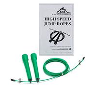 Black Mountain Speed Jump Rope Cable, Unisex, Products Speed Jump Rope Cable, Verde