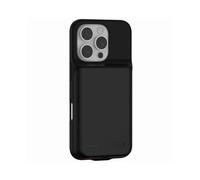 (Black, Multicolor) For iPhone 16 Pro Max Charging Back Case 7000mAh Power Bank Phone Backup Battery Pack - Black