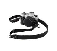 (Black, Multicolor) For Olympus OM-5 Leather Camera Case Half Body Cover with Lens Cap and Shoulder Strap - Khaki