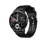 (Black, Multicolor) HDT6 1.63" Round Screen Smart Watch Bluetooth Calling Sports Bracelet with Health Monitoring -