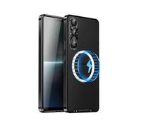 (Black, Multicolor) Magic Shield Magnetic Series for Sony Xperia 1 VI Case Metal+TPU Phone Cover with Lens Guard