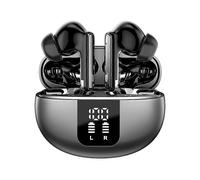(Black, Multicolor) YYK-Q10 Wireless Bluetooth Earphone Noise Cancellation HD Calls Music In-Ear Headset - White