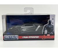 Black Panther Lykan Hypersport In Scala 1:32 Jada 30302