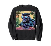 Black Panther Occhiali da Sole Ragazza Ragazzo Vintage Black Panther Party Felpa