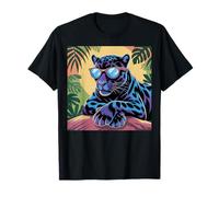 Black Panther Occhiali da Sole Ragazza Ragazzo Vintage Black Panther Party Maglietta