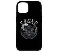 Black Panther, R-Raw-R Black Tiger Gothic Funny Jaguar Humor Custodia per iPhone 13