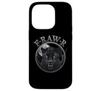 Black Panther, R-Raw-R Black Tiger Gothic Funny Jaguar Humor Custodia per iPhone 14 Pro