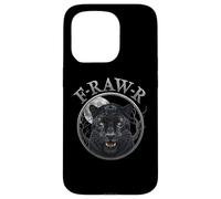 Black Panther, R-Raw-R Black Tiger Gothic Funny Jaguar Humor Custodia per iPhone 15 Pro