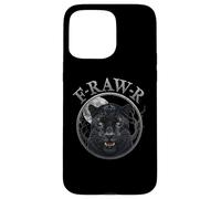Black Panther, R-Raw-R Black Tiger Gothic Funny Jaguar Humor Custodia per iPhone 15 Pro Max