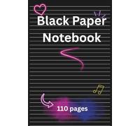Black Paper Notebook