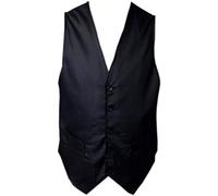 Black Pepper Hospitality Style - Cappotto in vita per camerieri, staff bar, feste in maschera e taglie: XS - 3XL, Nero , XXXL