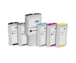Black Photo Compa Hp Designjet T1500,T2500,T920-130Ml #727