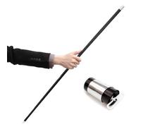 Black Plastic Appearing Cane with Video Tutorial - Stage Magic Trick by Magic Seed