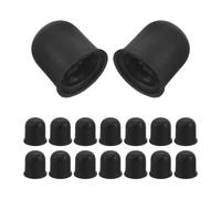Black Plastic Roller Skate Gear with Shockproof Cushions Durable and Lightweight