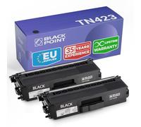 BLACK POINT Set di 2 Cartucce Toner di alta qualità per TN-423BK TN-423 TN423 TN-421BK TN-421 TN421 - Nero - per Brother MFC-L8690CDW MFC-L8900CDW DCP-L8410CDW HL-L8260CDW HL-L8360CDW DCP-L8410CDN