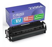 BLACK POINT Toner HP 220A/W2200A chip | Compatibile con HP Color LaserJet Pro 4202dn, 4202dw, MFP 4302dn, MFP 4302dw, 4302fdn, 4302fdw, 4303dw, 4303fdn, 4303fdw | Resa: 3000 pagine | Nero