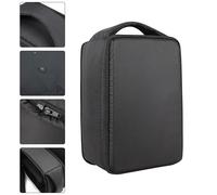 Black Polyester Camera Storage Pouch with Anti Shock and Metal Zipper