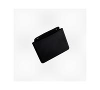 (Black) Portable Cosmetic Pouch, Toiletry Organizer, Compact Container for Makeup Brushes Suitable for Various Brands