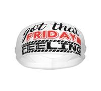 Black Post-Thanksgiving Friday Got That Friday Feeling Unisex Fasce Per Capelli Elastica Fascia Sportiva Leggera Fascia Capelli Per Allenamento All'Aperto Fitness Jogging