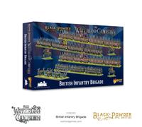 Warlord Black Powder Epic Battles Waterloo: British Infantry Brigade Military Table Top Wargaming Plastic Model Kit 312001001