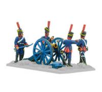 Black Powder Napoleonic Spanish Horse Artillery with Howitzer