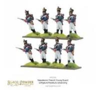 Black Powder Napoleonic Young Guard Voltigeurs/Tiraileurs Advancing