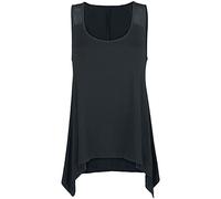Black Premium by EMP Donna Top Nero Largo 4XL