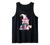 Black Pride Unicorn for Afro American Women Melanin GNOME Canotta