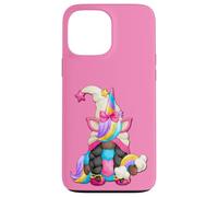 Black Pride Unicorn For Afro American Women Melanin Gnome Custodia per iPhone 13 Pro Max