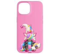 Black Pride Unicorn For Afro American Women Melanin Gnome Custodia per iPhone 15