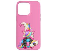 Black Pride Unicorn For Afro American Women Melanin Gnome Custodia per iPhone 15 Pro Max