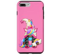 Black Pride Unicorn For Afro American Women Melanin Gnome Custodia per iPhone 7 Plus/8 Plus
