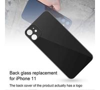 (Black) Professional Replacement Back Glass Housing Rear Battery Cover with Pre-installed Adhesive Repair Tools for iPhone 11 6.1 Inch All Carriers