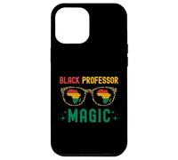 Black Professor Magic | Professore di ruolo nero | Melanated Custodia per iPhone 12 Pro Max