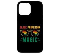 Black Professor Magic | Professore di ruolo nero | Melanated Custodia per iPhone 13 Pro Max