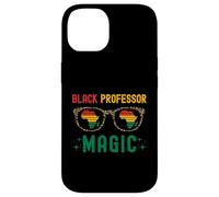 Black Professor Magic | Professore di ruolo nero | Melanated Custodia per iPhone 14