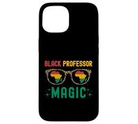 Black Professor Magic | Professore di ruolo nero | Melanated Custodia per iPhone 15