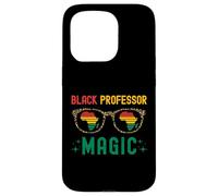 Black Professor Magic | Professore di ruolo nero | Melanated Custodia per iPhone 15 Pro