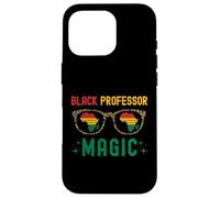 Black Professor Magic | Professore di ruolo nero | Melanated Custodia per iPhone 16 Pro