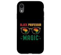 Black Professor Magic | Professore di ruolo nero | Melanated Custodia per iPhone XR