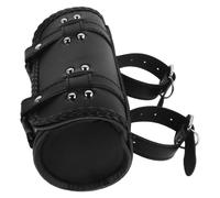 Black PU Multifunctional Motorcycle Small Tool Bag for Kids Stylish and