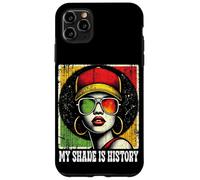 Black Queen Afro Woman My Shade Is History Melanin Pride Custodia per iPhone 11 Pro Max