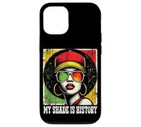 Black Queen Afro Woman My Shade Is History Melanin Pride Custodia per iPhone 12/12 Pro