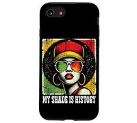 Black Queen Afro Woman My Shade Is History Melanin Pride Custodia per iPhone SE (2020) / 7 / 8